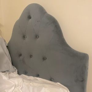Soft Grey Headboard
